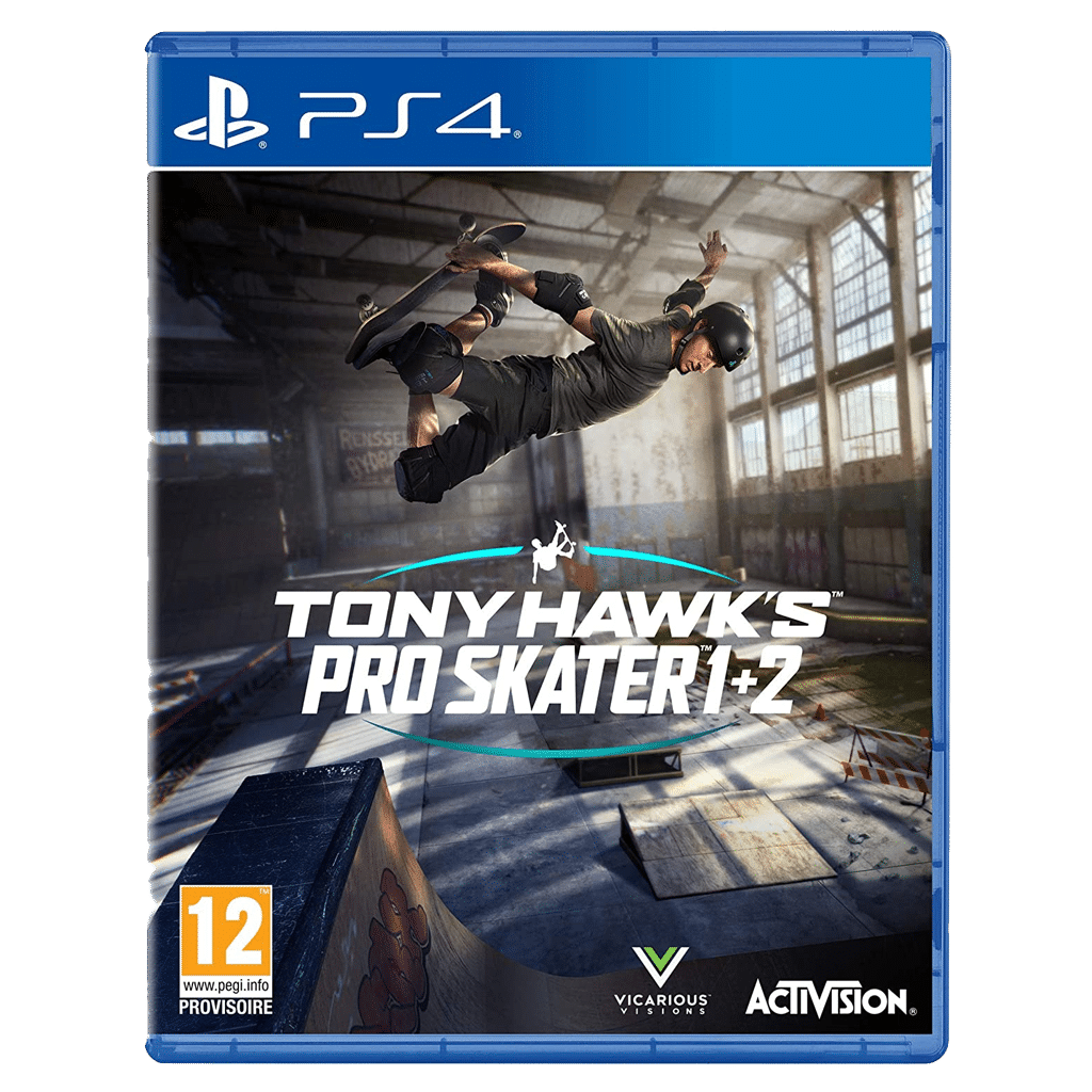 tony hawk pro skater 1 et 2 visuel produit ps4