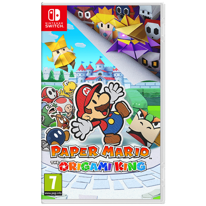 visuel produit paper mario switch
