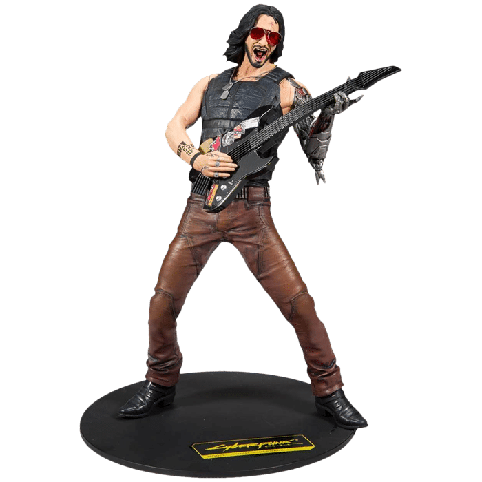 Figurine Cyberpunk Johnny Silverhand Keanu Reeves MacFarlane