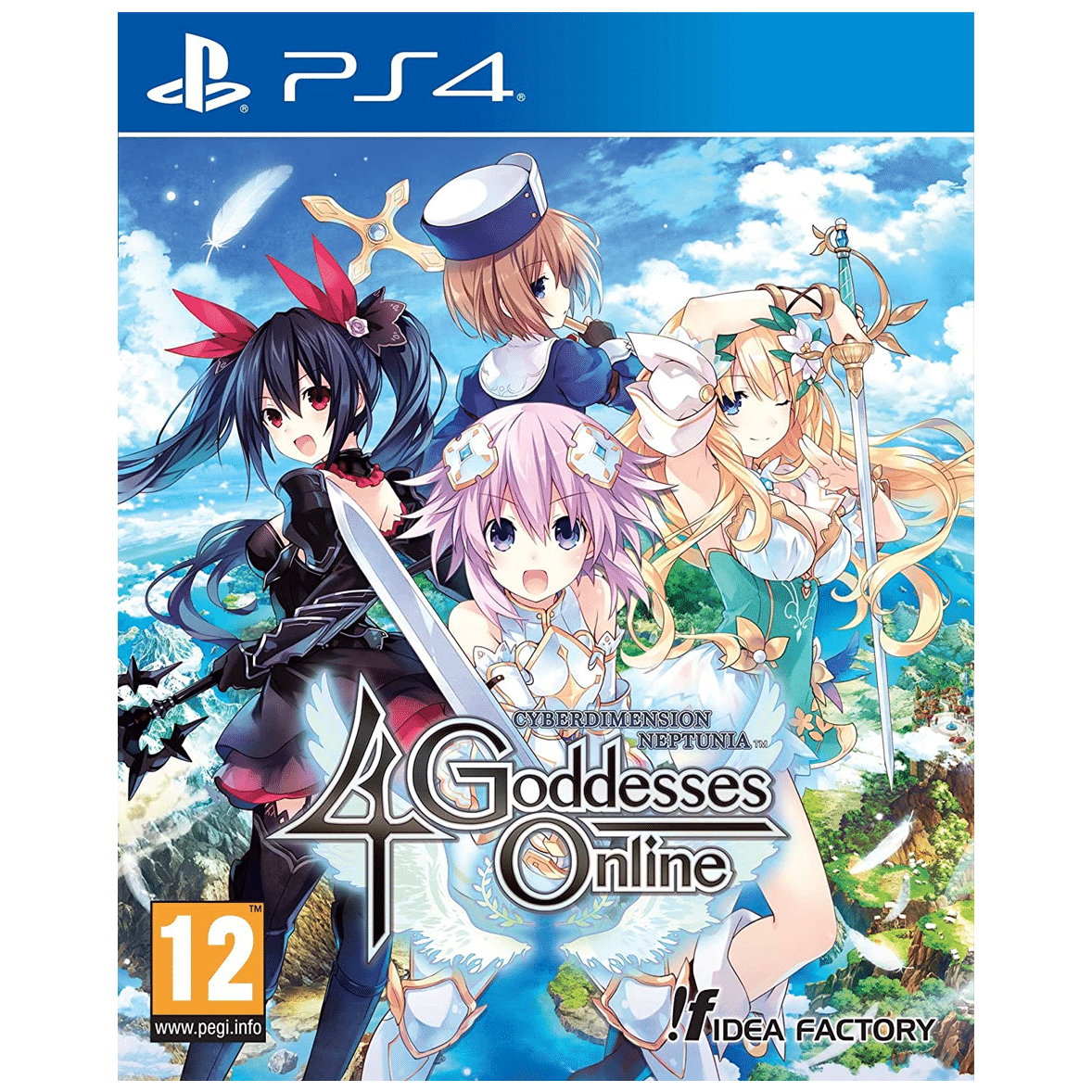 cyberdimension neptunia 4 goddess online ps4 visuel produit