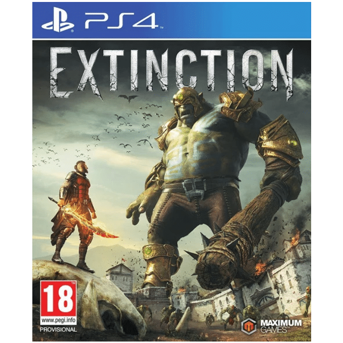 extinction sur ps4 visuel produit