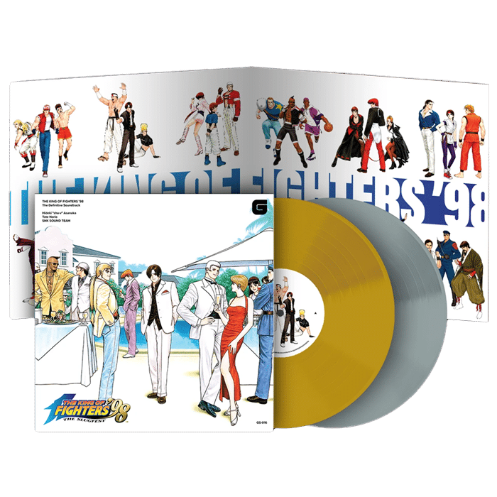 vinyle king of fighters 98 collector visuel produit