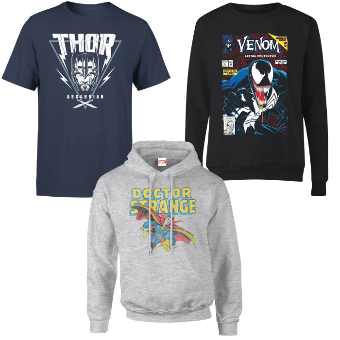 bon plan vêtements marvel copie