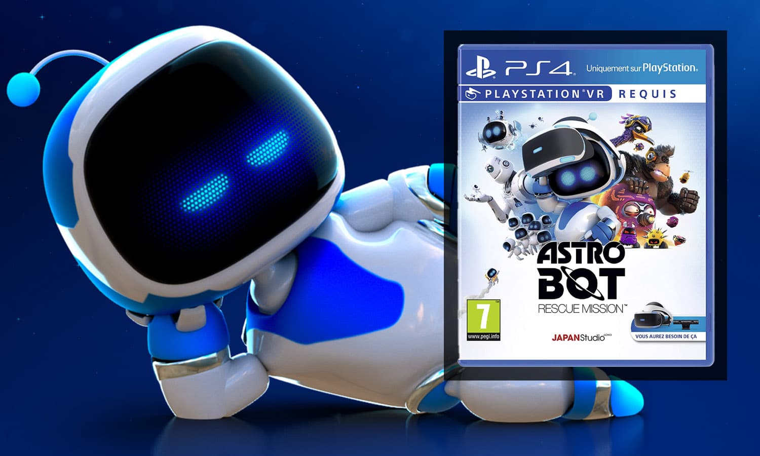 Astro Bot : Rescue Mission sur PS4 (PS VR)