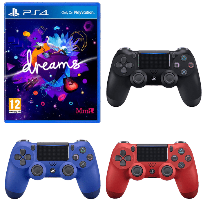 promo visuel produit dreams manettes