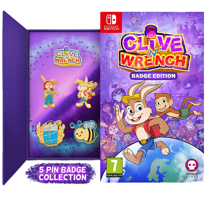 Clive 'N' Wrench Badge Edition visuel produit