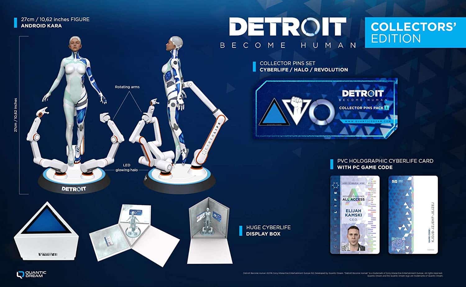 collector detroit become human pc visuel en detail