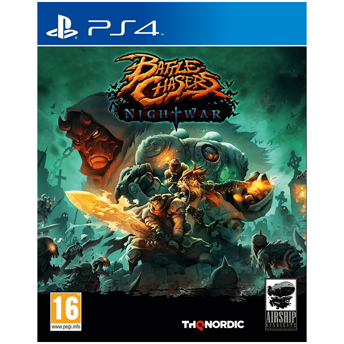 battle chasers nightwar ps4 visuel produit