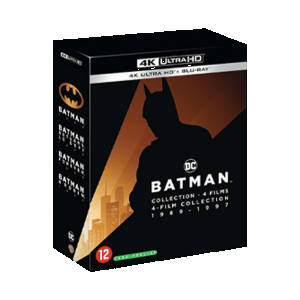 coffret blu ray 4k batman 4 films VISUEL PRODUIT