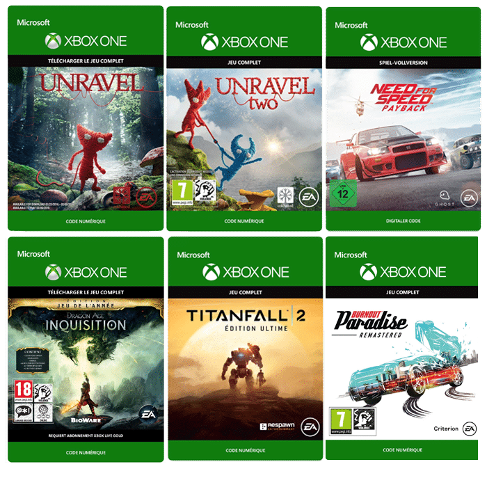 promo jeux en démat xbox one visuel produit
