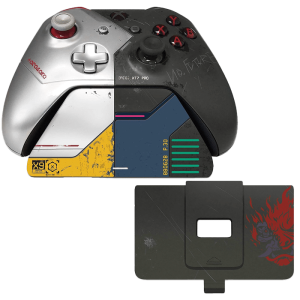 stand recharge manette cyberpunk collector visuel produit