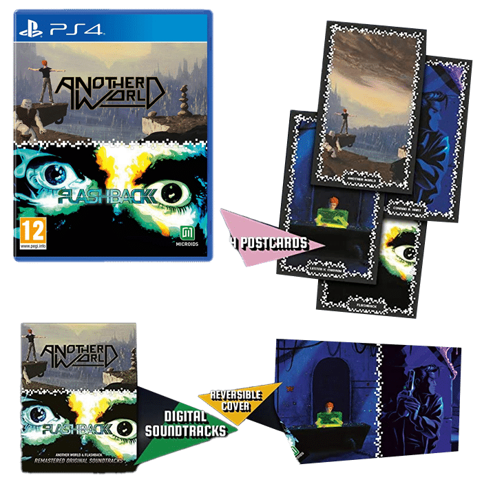 visuel produit flashback another world bundle ps4 promo