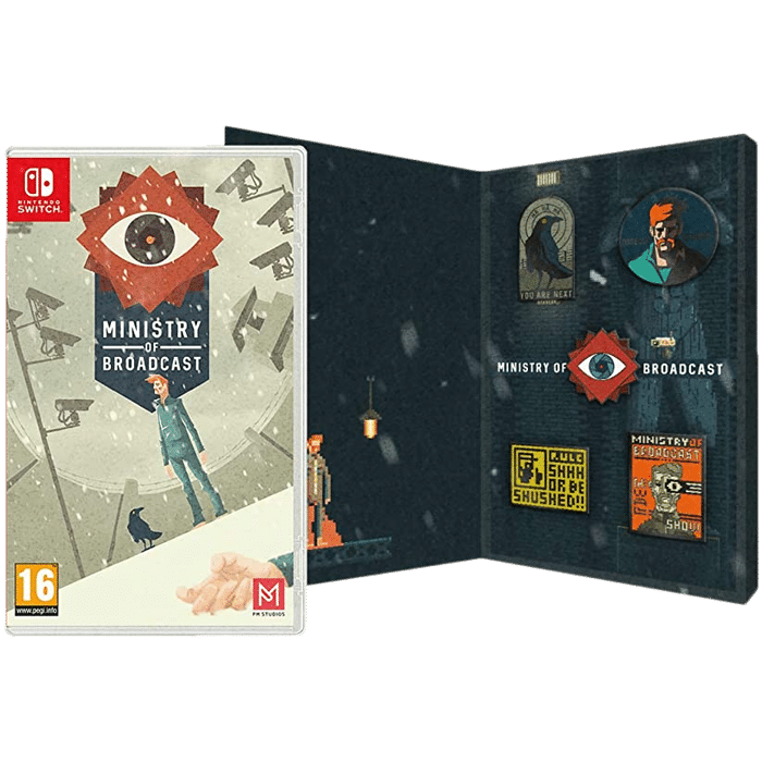 Ministry of Broadcast Badge Collectors Edition switch visuel produit