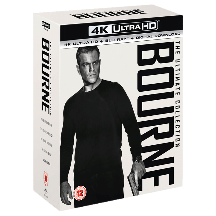 jason bourne collection blu ray 4K