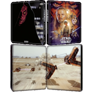 blu ray 4K steelbook star wars la menace fantômes visuel produit