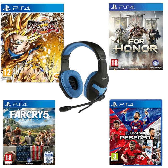 promo casque konix auchan dragon ball fighter z visuel produit