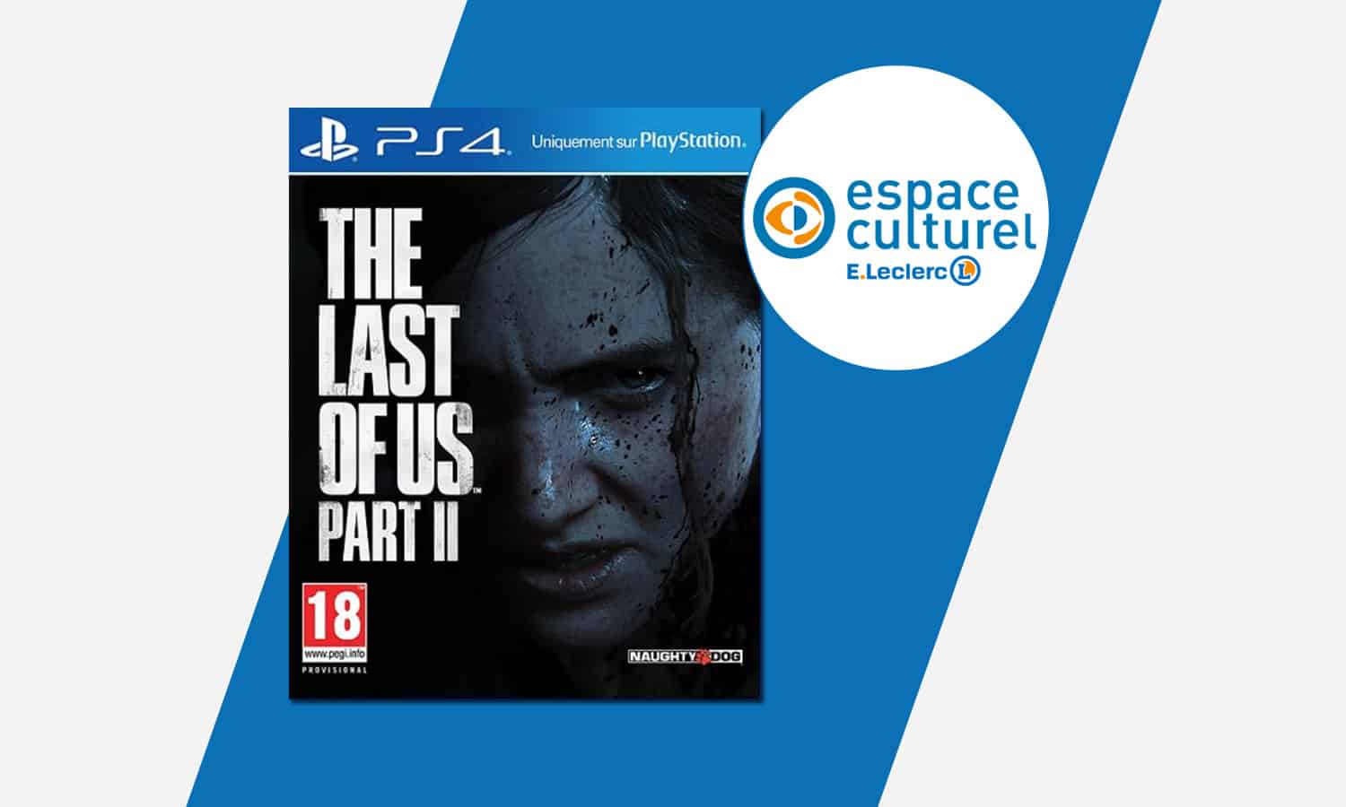 SLIDER last of us 2 standard ps4 article leclerc