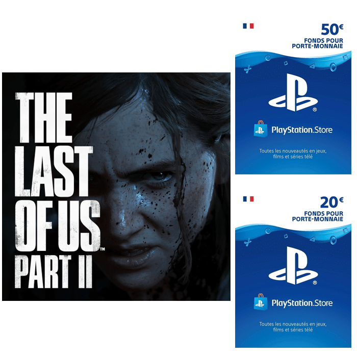 The Last of Us 2 sur PS4 dématérialisé via cartes PSN en promo