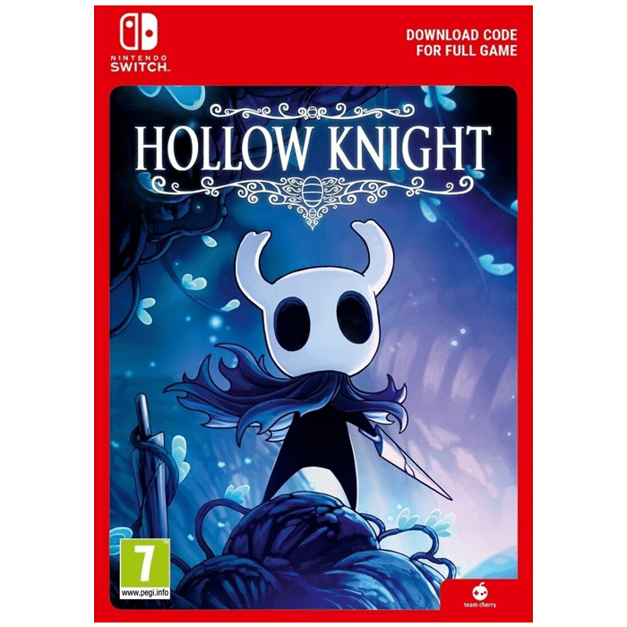 code hollow knight switch version dématérialisée