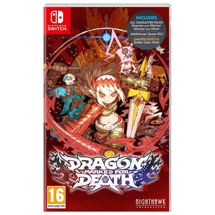 DRAGON marked for death switch produit visuel