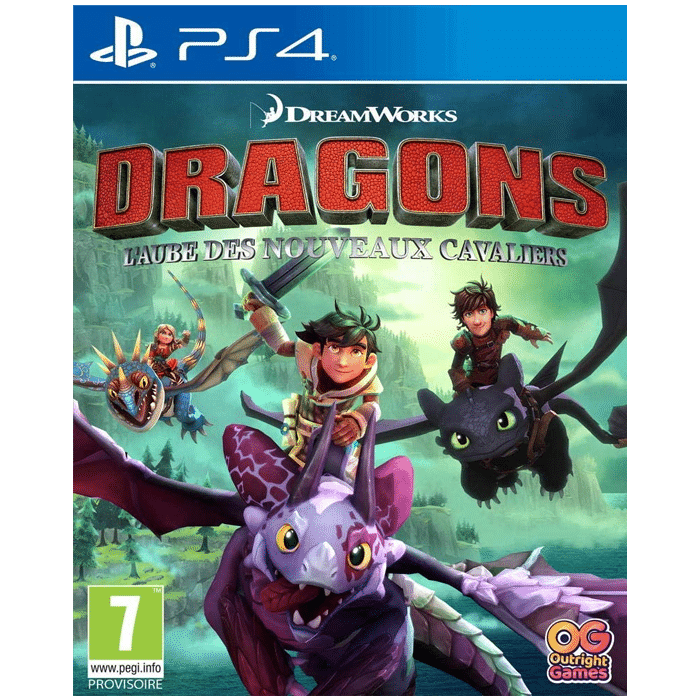 dragons ps4 jaquette
