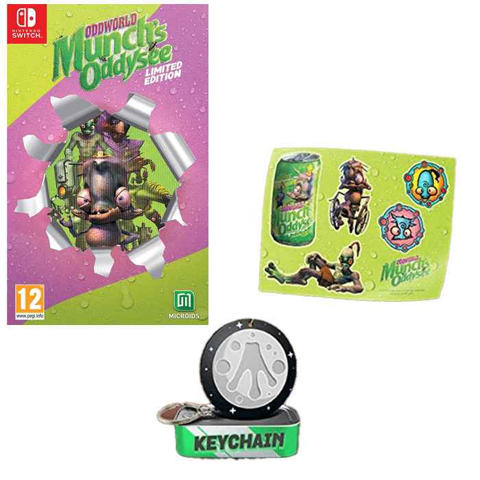 oddworld munch's odyssée edition limitée visuel produit
