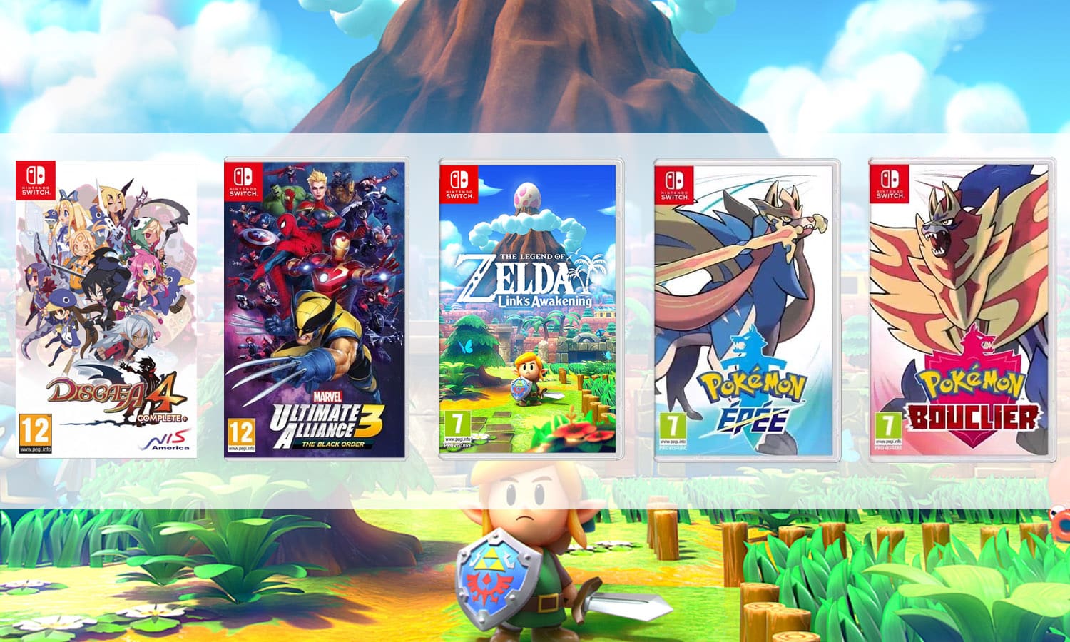 slider promo jeux switch cdiscount