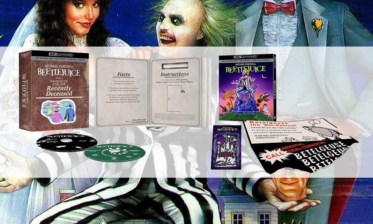 slider collector 4K bettlejuice blu ray