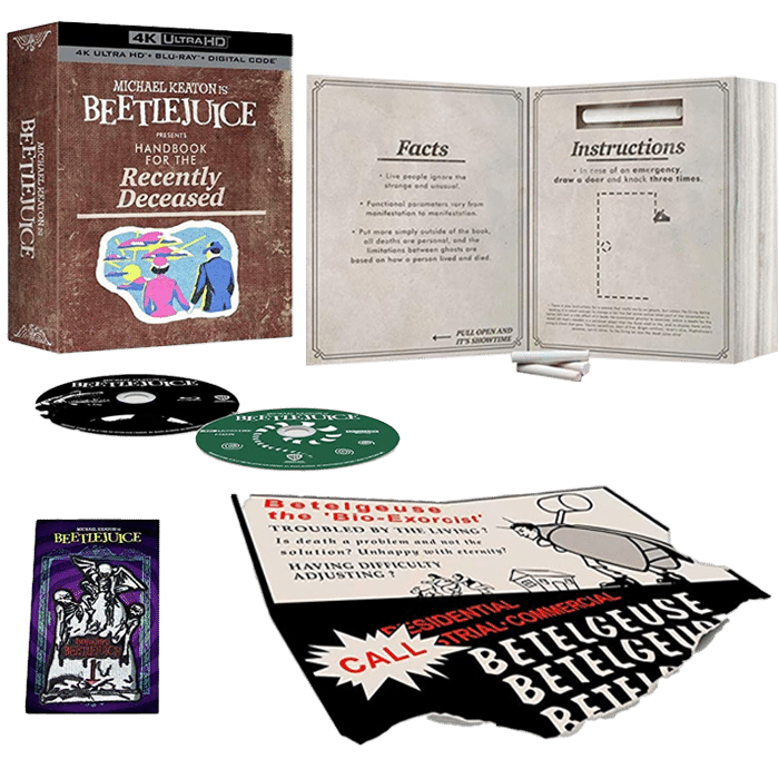 bettlejuice visuel produit collector 4K