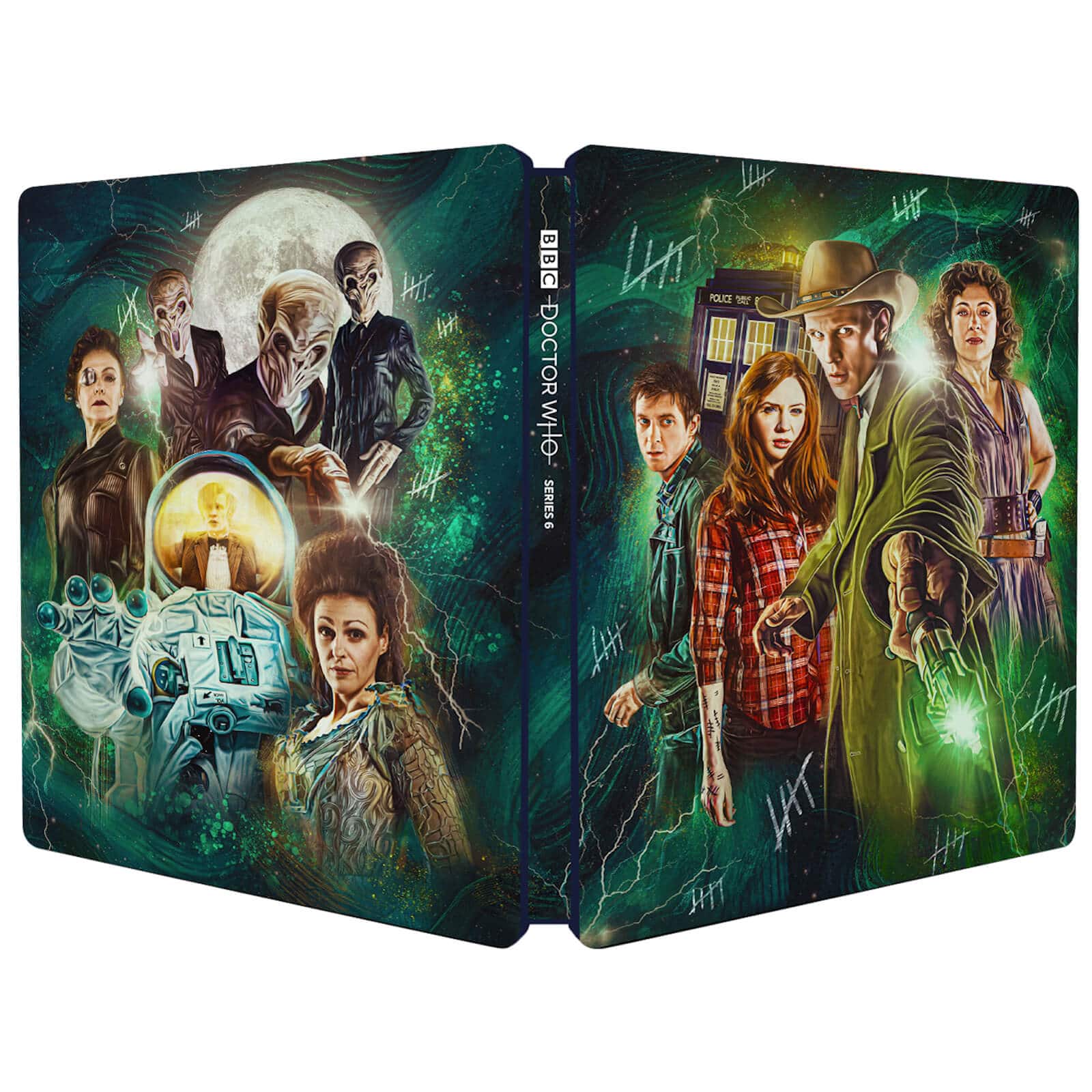 docteur who blu ray saison 6 steelbook visuel