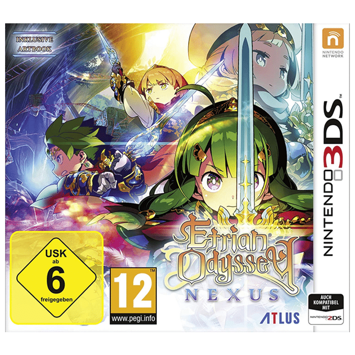 etrian odyssey nexus 3DS visuel produit
