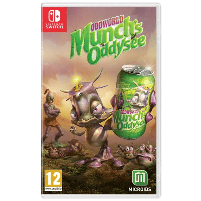 oddworld munch' oddysee switch standard visuel produit