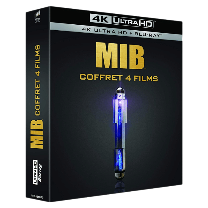 men in black coffret 4 films intégrale blu ray 4K