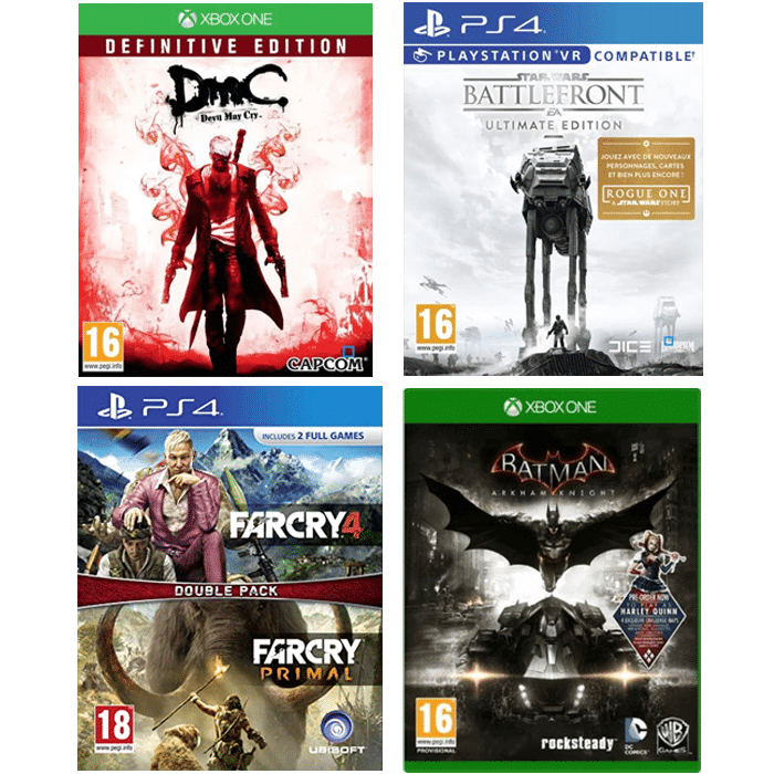 destockage micromania ps4 xbox one