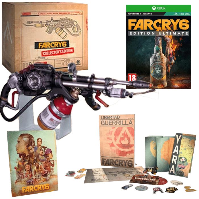 far cry 6 collector xbox visuel produit