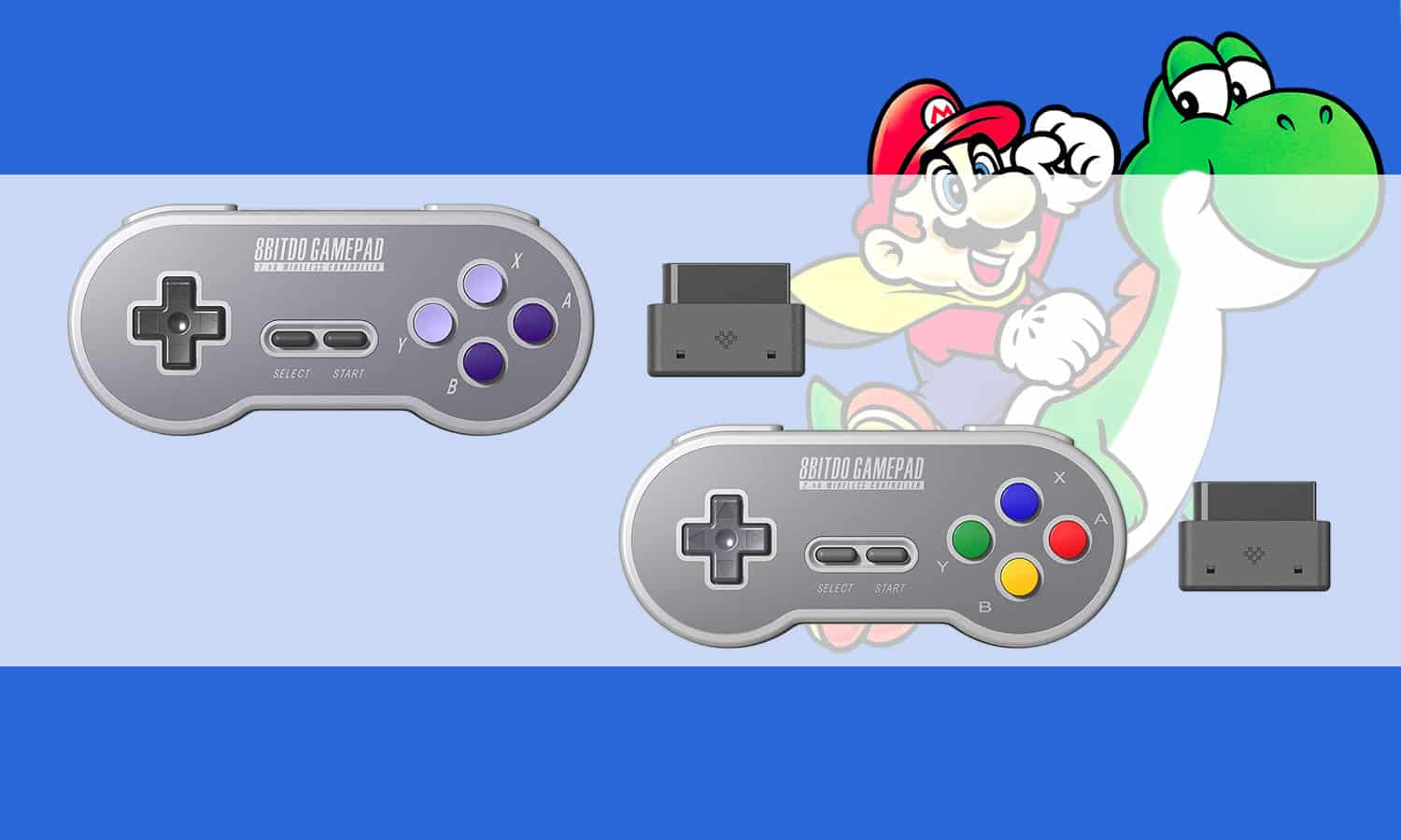 slider manette 8 bitdo pour super nintendo