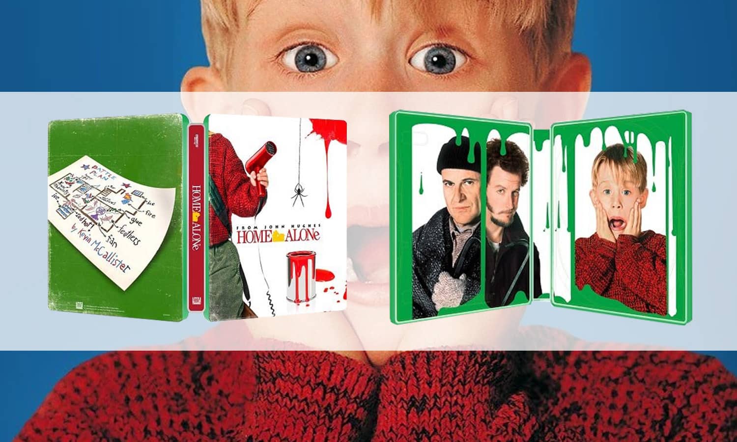 slider maman j'ai râté l'avion blu ray 4K steelbook