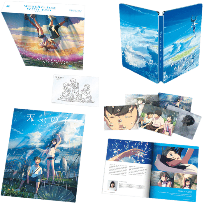 Les Enfants du temps edition Steelbook Deluxe blu ray 4K