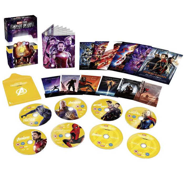marvel phase 3 collector blu ray visuel produit