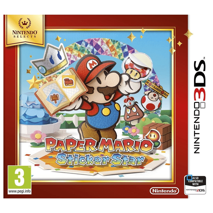 mario paper 3DS visuel produit