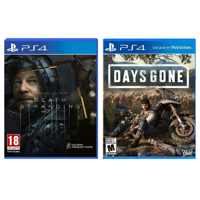 visuel produit death stranding ps4 avec days gone
