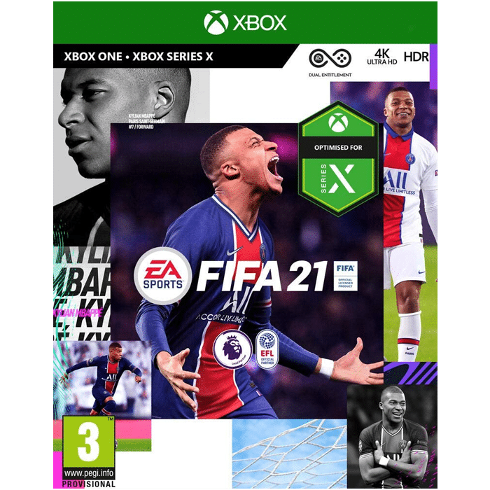 fifa 21 visuel produit definitif edition standard xbox one