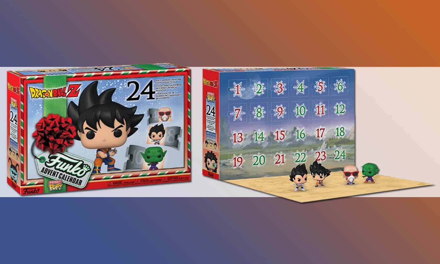 SLIDER calendrier de l'avent dragon ball z dbz