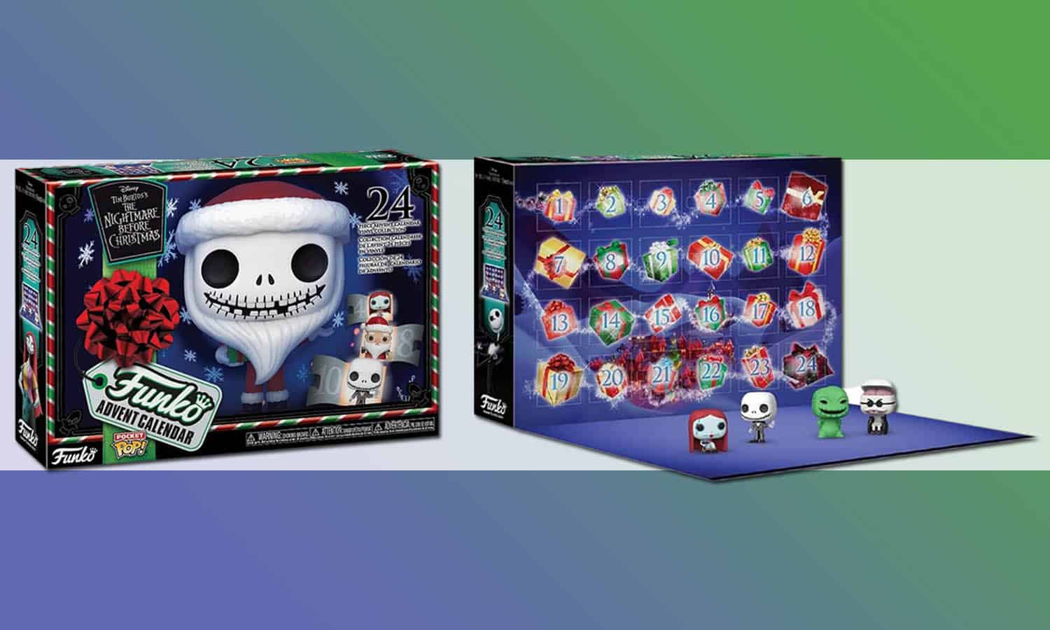 SLIDER calendrier de l'avent l'étrange noel de monsieur jack