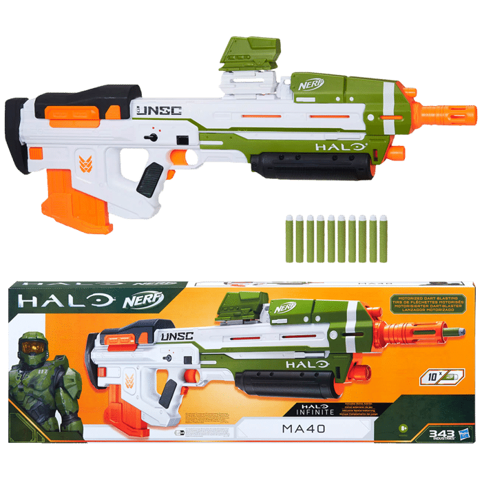 Blaster Nerf MA40 Halo jouet