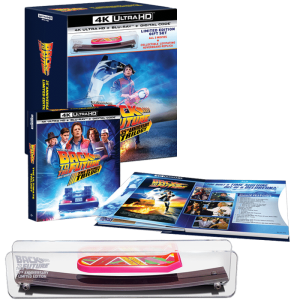 trilogie 4K collector retour vers le future visuel produit