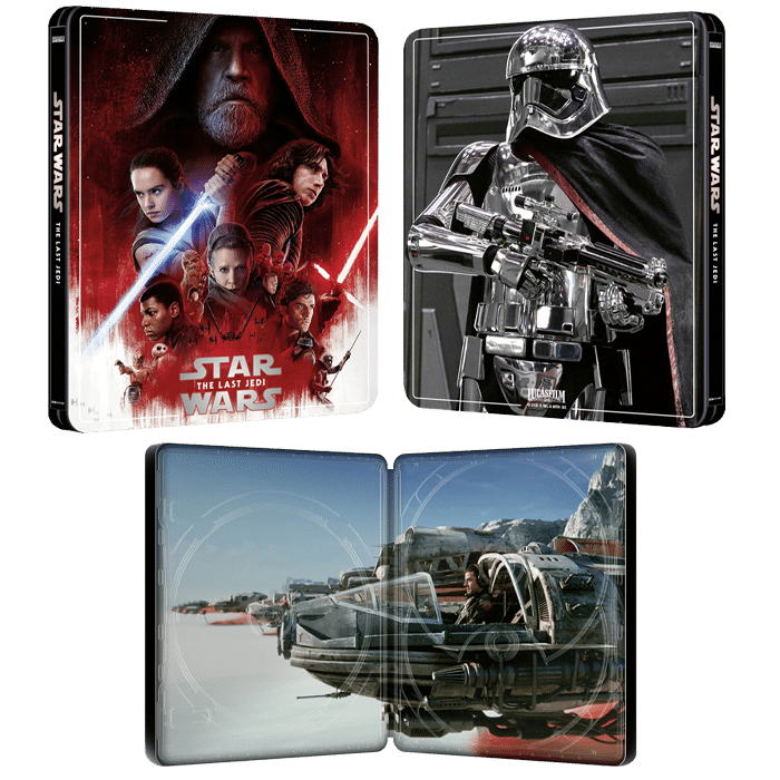 visuel produit star wars derniers jedi 4K steelbook