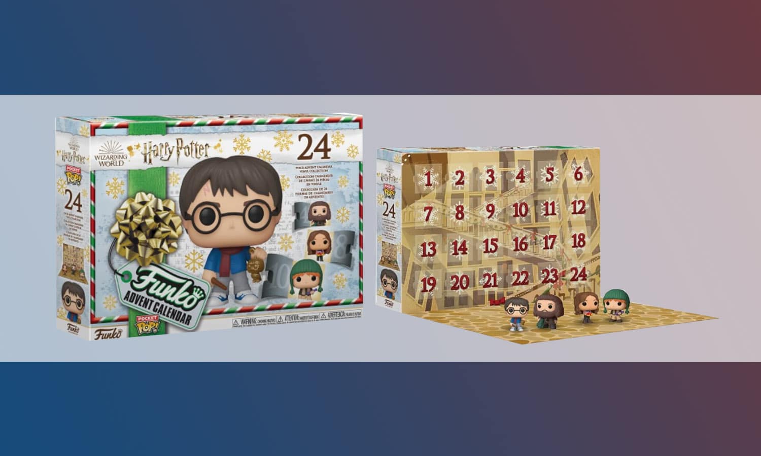 SLIDER harry potter funko calendrier de l'avent