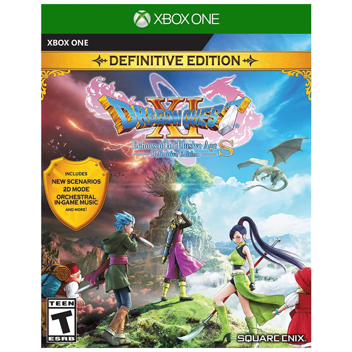 dragon quest 11 s xbox one visuel produit US américain