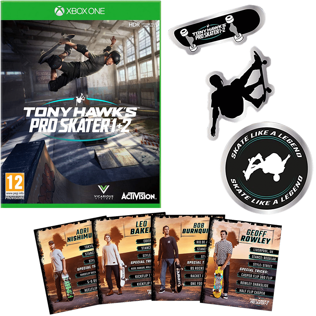 tony hawk pro skater 1+2 edition exclusive amazon xbox one